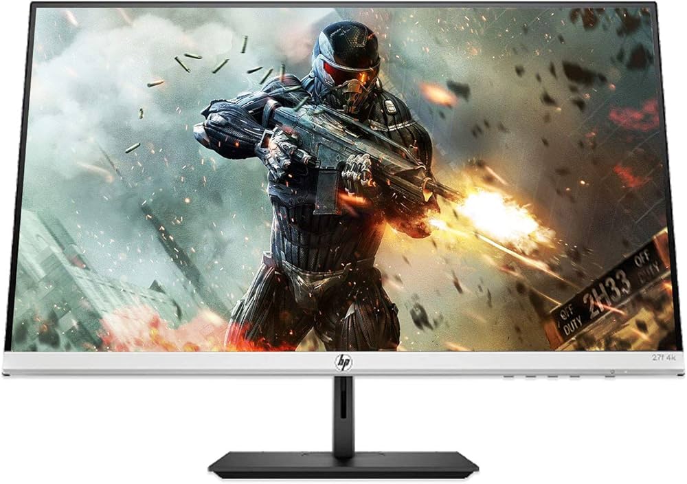 HP 27" 4K IPS Monitor